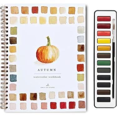 Imagem de Apostilas De Aquarela, Conjunto De Tinta Aquarela De 12 Cores Com Pincel, Apostilas De Aquarela Para Pássaros Para Iniciantes, B