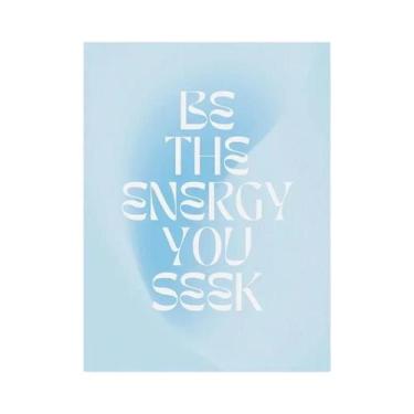 Imagem de Pintura Em Tela Moderna Abstrata De Surfista Cowgirl Azul Com Borbolet