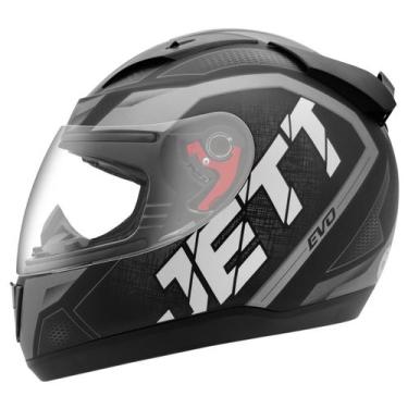 Imagem de Capacete Fechado Moto Pro Tork Jett Evo Line Fosco Masculino Feminino 