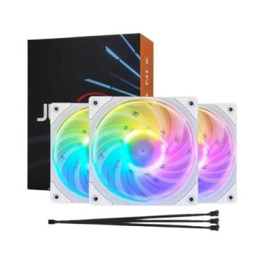 Imagem de Ventilador PWM Silencioso De 120mm 2500RPM De Alto Desempenho Com Rola