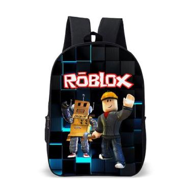 Imagem de Mochila Bolsa Escolar Infantil Roblox Volta Às Aulas - Use Thuco, Ms01
