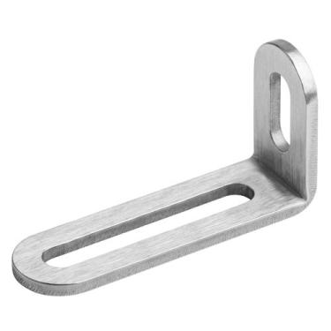 Imagem de Fanmao 20 peças de suporte em L ajustável de aço inoxidável 8 cm