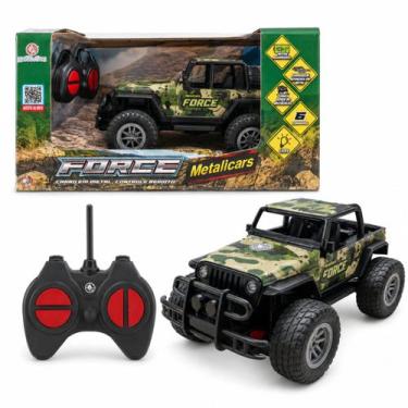 Imagem de Carro De Controle Remoto Metalicars Force Verde- Polibrinq