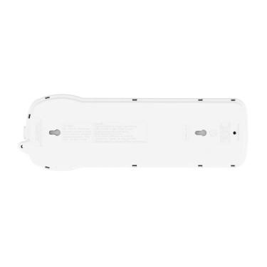 Imagem de Filtro De Linha QFL8B 8 Tomadas Branco - QUALITRONIX
