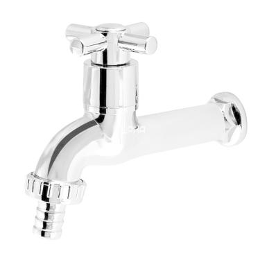 Imagem de Torneira Tanque Jardim Abs Cromada Com Bico 1030 C-31