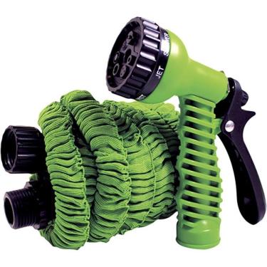 Imagem de Mangueira Mágica Expansível 10 Metros com Esguicho Verde Force Line