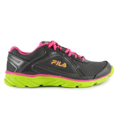 Imagem de Fila Prompt Running Shoe - Grey/Green/Neon Pink (Womens) - 6