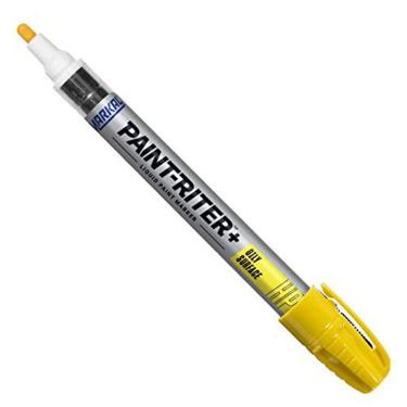 Imagem de Markal - 96961 Pro-Line HP Marcador de tinta líquida de alto desempenho com ponta de bala de 1/8", amarelo (pacote de 12)