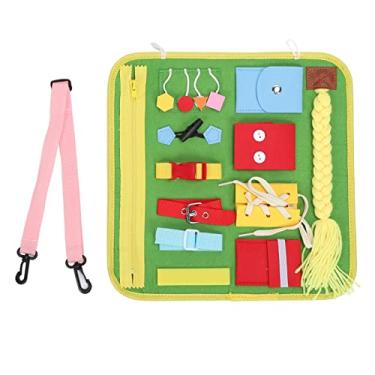 Imagem de Cobertor sensorial para demência, perda de memória, demência, Alzheimer, brinquedos sensoriais com atividades para pacientes idosos, alívio da ansiedade, tapete educativo para terapia autista para perda de memória