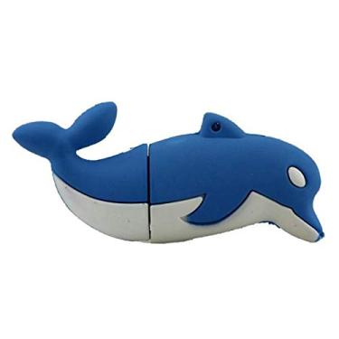 Imagem de 32 GB Blue Dolphin Modelo USB Flash Drive PenDrive USB 2.0 Flash Memory Stick U Disk Flash Drive Pen Drive USB Stick