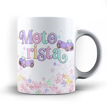 Imagem de Caneca porcelana xicara Motorista Aplicativo 24 (Azul)