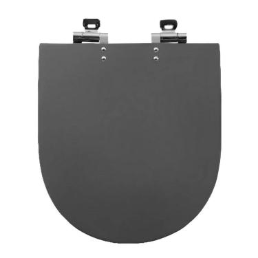 Imagem de Assento Poliéster Sicmol Riv/Smart/Nexo/Neo Soft Close Preto Fosco - 114399