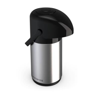 Imagem de Garrafa Térmica Verona 0,6 Litros Aço Inox Unitermi Quente Frio