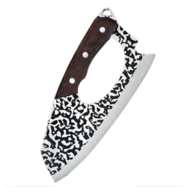 Imagem de "Kit com 2 cutelos de inox profissionais, ideal para churrasco e cozinha! Com cabo King artesanal e design ergonômico, acompanha abridor de garrafa. Perfeito para churrasco.