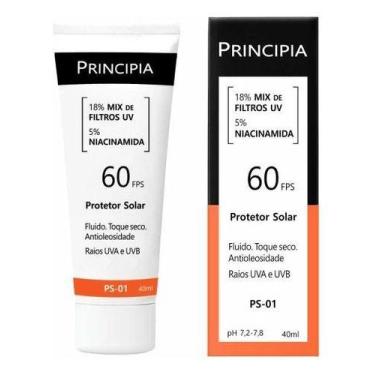 Imagem de Protetor Solar Facial Fluído Fps60 Principia 40ml Ps-01