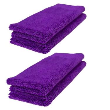 Imagem de Toalha de limpeza lavagem Zacs macia microfibra 40x60cm 2und