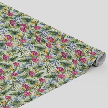 Imagem de Tecido Oxford Estampado Folhas Tropicais 1,40m - Core Decore