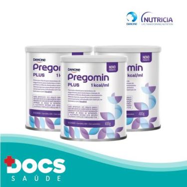 Imagem de Fórmula Infantil Pregomin Plus 1.0kcal 400gr Danone KIT 03 unidades