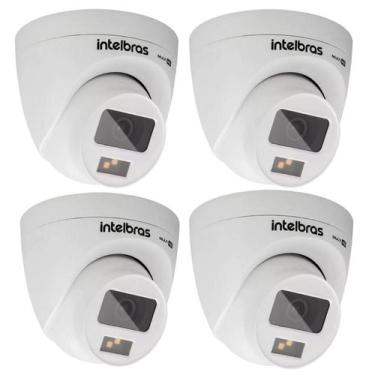 Imagem de Kit 4 Câmeras de Segurança Intelbras Multi Hd 20m Vhd 1120 D Full Colo