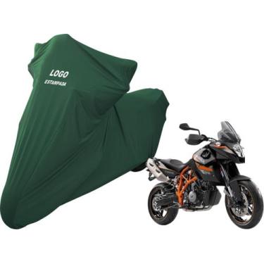 Imagem de Capa Sob Medida De Tecido Para Moto KTM 990 Supermoto - Mz, Verde