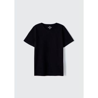 Imagem de Camiseta Manga Curta Hering 5CMV Infantil Masculina Básica Algodão T. 
