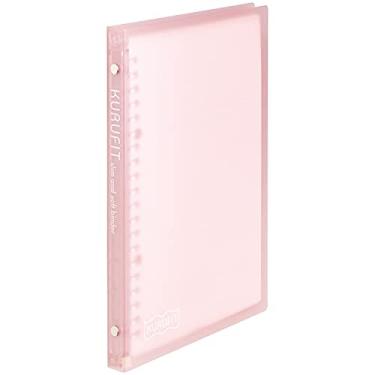 Imagem de Fichário de folhas soltas Maruman F091-38, A5, Culfit 20 furos, rosa claro