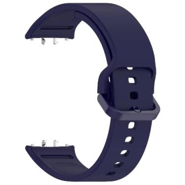 Imagem de Pulseira De Silicone Compatível com Smartwatch Galaxy Fit3