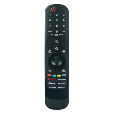 Imagem de MR23GA AKB76043112 Controle remoto de substituição IR para LG OLED 4K UHD Smart TV OLED77Z2PUA OLED77M3PUA OLED88Z2PUA OLED83G3PUA OLED83M3PUA OLED97M3PUA 43QNED75URA 50QNED75URA 50QNED75URA