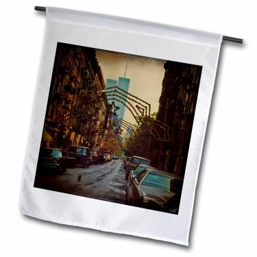 Imagem de 3dRose Fl_55989_1 Bandeira de jardim do centro de comércio mundial, 30 x 45 cm