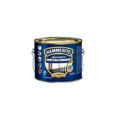Imagem de Esmalte Hammerite Direto na Ferrugem 2,4L, Cinza