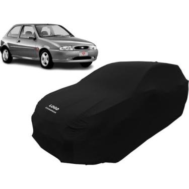 Imagem de Capa Protetora Para Carro Ford Fiesta Hatch Antigo - Mz, Preta