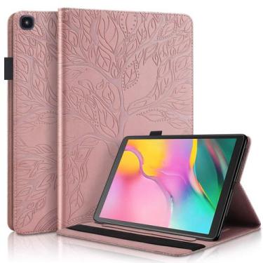Imagem de Capa Flip com Suporte para S Pen e Cartão - Samsung Tab S6 Lite (Rose 
