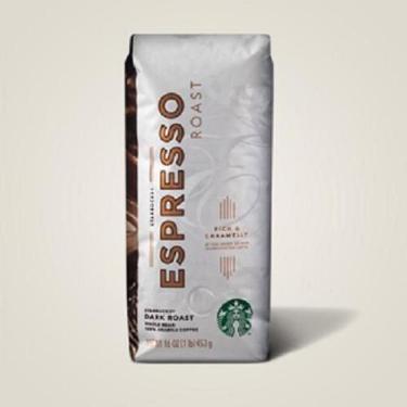 Imagem de Café torrado em grãos  espresso roast starbucks 250g