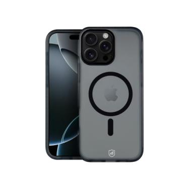 Imagem de Gshield Capa Case Capinha Premium de Policarbonato Fosco Translúcido Compatível com MagSafe para (Preta, iPhone 16 Pro Max)