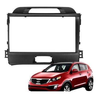 Imagem de Moldura para central multimidia MP5 9 pol 2 din kia sportage 2010 A 2016 86/C3