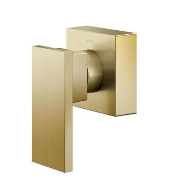 Imagem de Acabamento para Registro Base Deca 3/4" New Edge Ouro Escovado - DOCOL