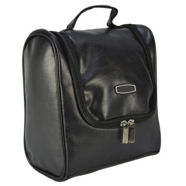 Imagem de Necessaire Masculina Frasqueira Viagem Classic Preto CBRN18833 - Comme