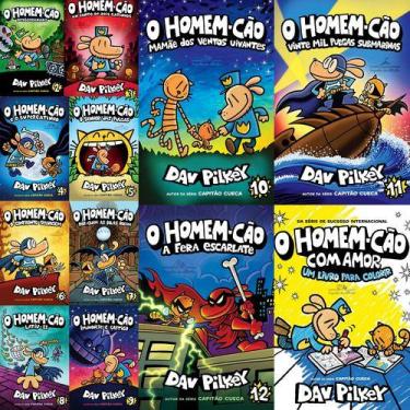 Imagem de O Homem-Cão do livro 2 ao 12 + O Homem-Cão Com Amor - Um Livro Para Co