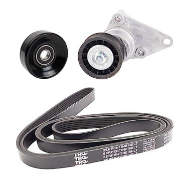Imagem de TRQ Kit de componentes de correia de transmissão compatível com Cadillac 2002 1999-2002 Chevrolet 1999-2002 GMC