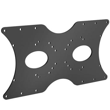 Imagem de Suporte de placa adaptadora de TV, kit de conversão para LED VESA LCD até 400 x 200 mm, adequado para telas de 32 a 55 polegadas, hardware incluído, preto