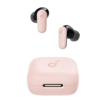 Imagem de soundcore P30i da Anker, Fone de Ouvido Sem Fio com Cancelamento de Ruído Adaptativo Graves Poderosos Bluetooth 5.4, 45H de Reprodução, Estojo 2-em-1 com Suporte para Celular, Resistência à Água, Rosa