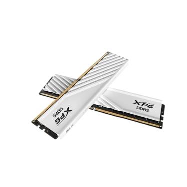Imagem de XPG Lancer Blade DDR5 6400MHz CL32 32GB (2 x 16GB) PC5-51200 RAM 288 pinos UDIMM Desktop Memory Kit Branco Dissipador de calor (AX5U6400C3216G-DTLABWH)