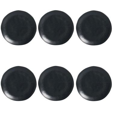 Imagem de Conjunto De Pratos Fundos 06 Peças Orgânico Eclipse Porto
