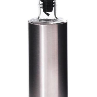 Imagem de Garrafa de Azeite em Aço Inoxidável, 500ml, Design Moderno, Prata