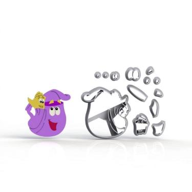 Imagem de Cortador Dora Aventureira Mochila Modular Tamanho 5,5cm
