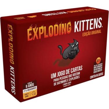 Imagem de Exploding Kittens Edição Original Galápagos Jogos Exk401xd