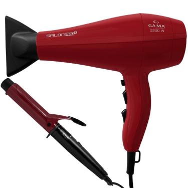 Imagem de Kit Secador Salon Pro Plus e Modelador Tourmaline 33mm