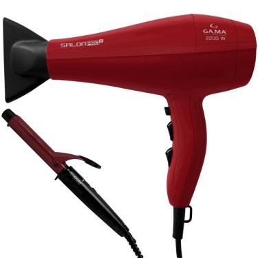 Imagem de Kit Secador Salon Pro Plus e Modelador Tourmaline 25mm