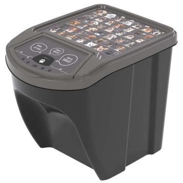 Imagem de Porta ração com tampa basculante 20 litros Plasutil ref. 14723