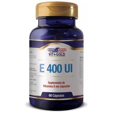 Imagem de Vitamina E 400UI Vitgold 60 Caps